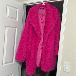 Fuzzy women’s jacket (Back to School Special)